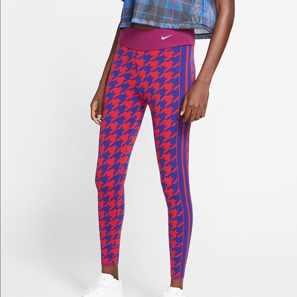 nike houndstooth leggings